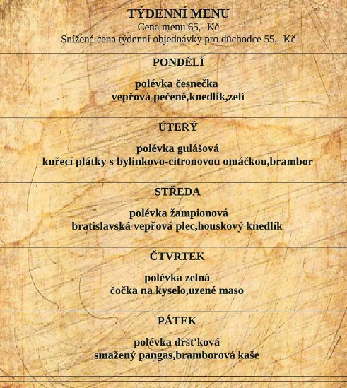 tydenni menu 20150518