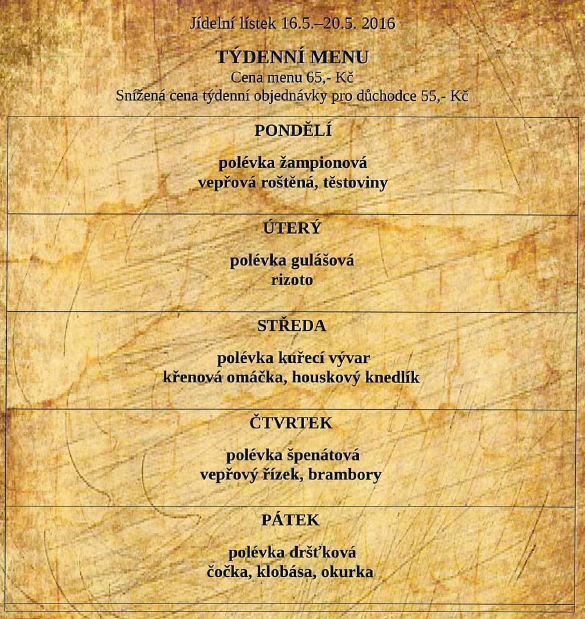 tydenni menu 20160516