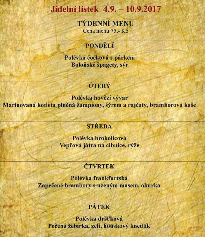 tydenni menu 20170904