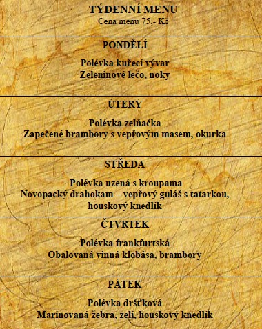 tydenni menu 20171120